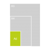 A6 met 1 tussenlaag (P)