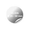 Sticker Klein - Silver Metallic