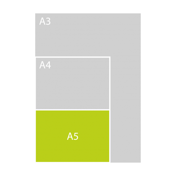 A5 zonder tussenlaag (L)