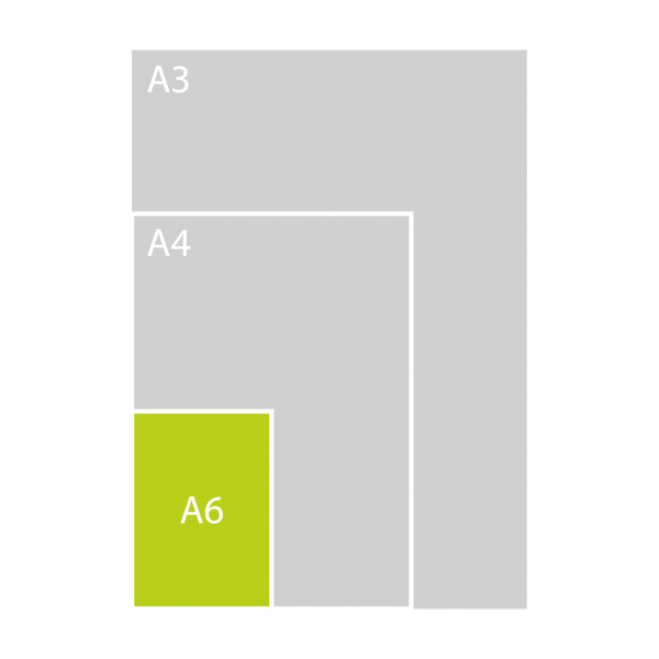 A6 met 1 tussenlaag (P)