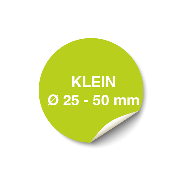 Sticker Klein - Papier