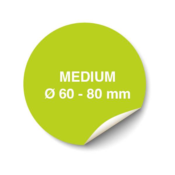 Sticker Medium - Papier
